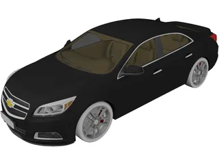 Chevrolet Malibu (2013) 3D Model preview