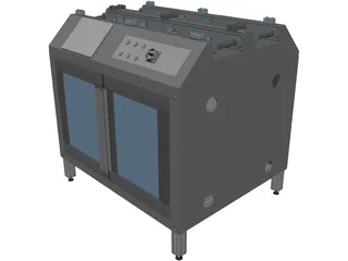 Assembly Station 3D Model preview