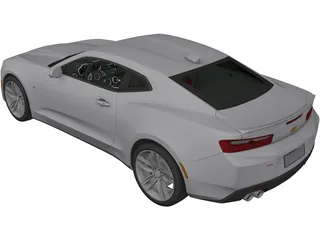 Chevrolet Camaro RS (2016) 3D Model preview