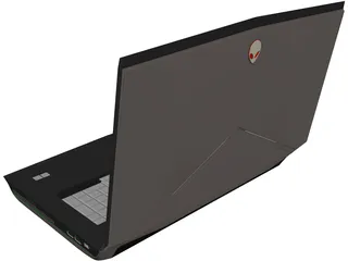 Alienware Laptop 3D Model preview