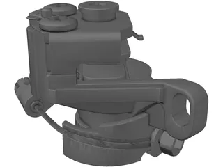 Shimano Bike Brake 3D Model preview