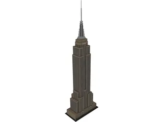 Empire State Building 3D Model preview