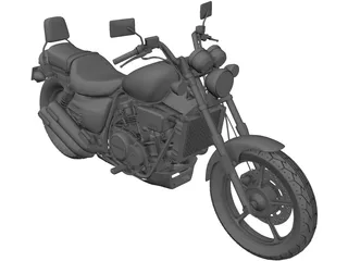 Honda Magna (1987) 3D Model preview