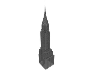 Metlife Building 3D Model preview