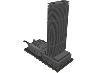 Metlife Tower 3D Model preview