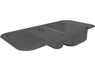 Kitchen Sink 3D Model preview