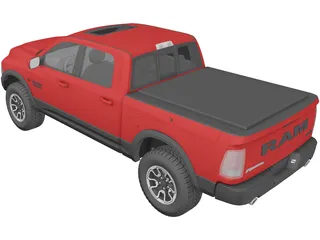 Dodge Ram 1500 Rebel (2015) 3D Model preview