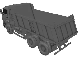 Kamaz 5240 3D Model preview