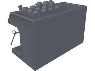 Coffee Machine 3D Model preview