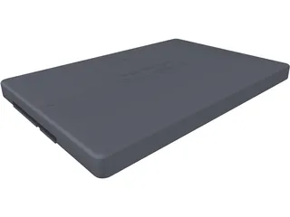 Samsung SSD 3D Model preview