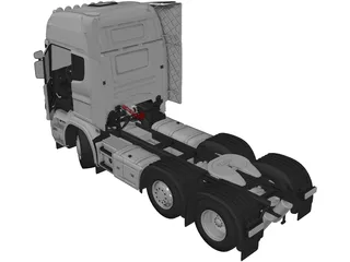 Scania R620 3D Model preview