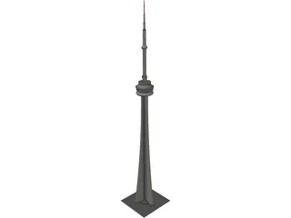 CN Tower 3D Model preview