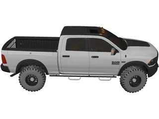 Dodge RAM 2500 [Lifted] 3D Model preview