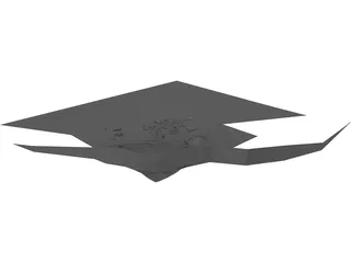Sochi Autodrom F1 Track 3D Model preview