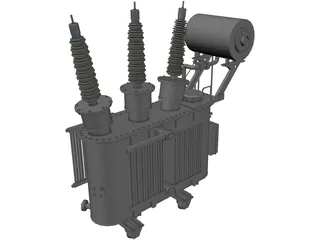 Transformator 3D Model preview