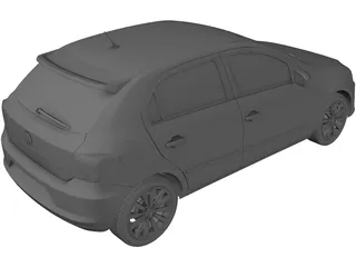 Volkswagen Gol GT (2015) 3D Model preview