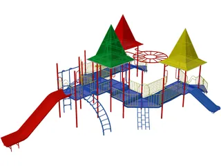 Playground 3D Model preview