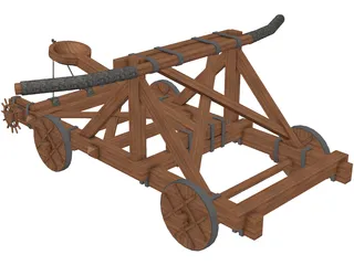 Catapult 3D Model preview