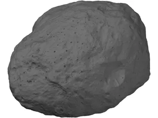 Asteroid 3D Model preview