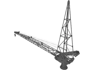 Crane 3D Model preview
