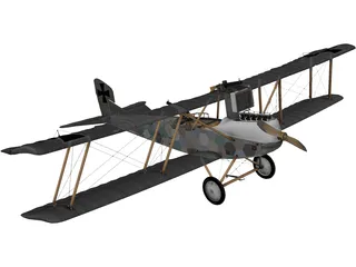 Hansa-Brandenburg C.I 3D Model preview