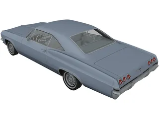 Chevrolet Impala (1965) 3D Model preview