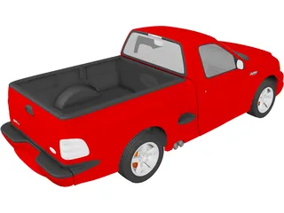Ford F-150 SVT Lightning (1999) 3D Model preview