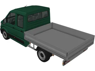 MAN TGE (2017) 3D Model preview