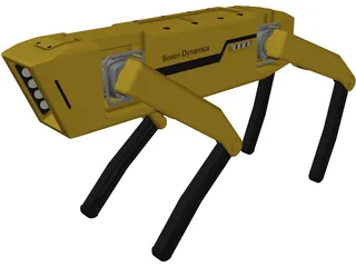 Boston Dynamics Spotmini 3D Model preview
