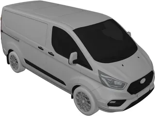 Ford Transit 3D Model preview
