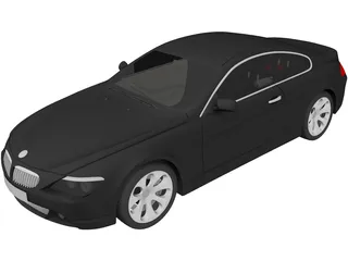 BMW 645Ci (2004) 3D Model preview