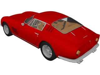 Ferrari 275 GTB (1964) 3D Model preview