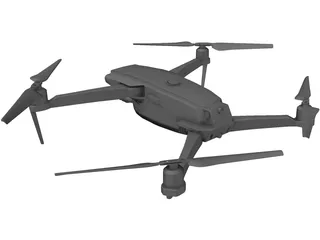 DJI Mavic 2 3D Model preview