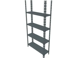 Shelf 3D Model preview