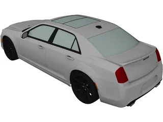 Chrysler 300 SRT LX2 (2018) 3D Model preview