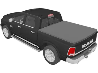 Dodge RAM 1500 (2015) 3D Model preview