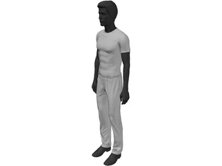 Male 3D Model preview