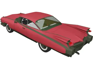 Cadillac Eldorado Hardtop (1959) 3D Model preview