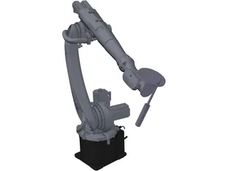 Kuka KR12 6-Axis Robot 3D Model preview