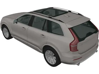 Volvo XC90 T5 (2015) 3D Model preview