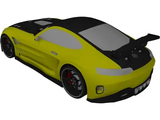Mercedes AMG Concept 3D Model preview