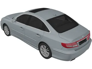 Hyundai Azera Sedan (2011) 3D Model preview