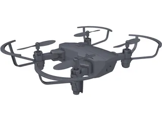 Drone 3D Model preview