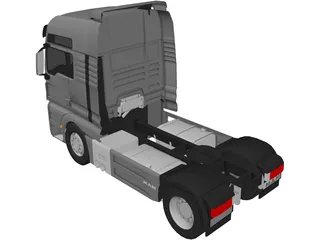 MAN LKW 3D Model preview