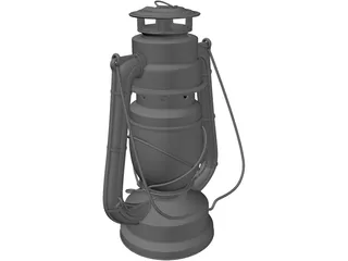 Lantern 3D Model preview