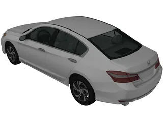 Honda Accord 2016 3D Model preview
