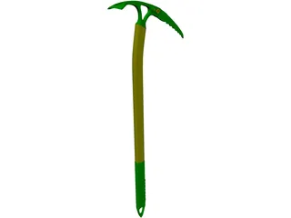 Ice Axe 3D Model preview
