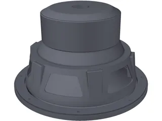 JL Audio 8w3v3 Subwoofer 3D Model preview
