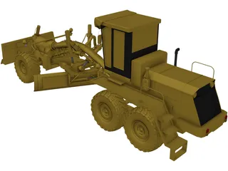 Grader GS-2501 3D Model preview