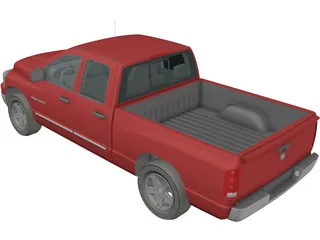 Dodge Ram (2007) 3D Model preview